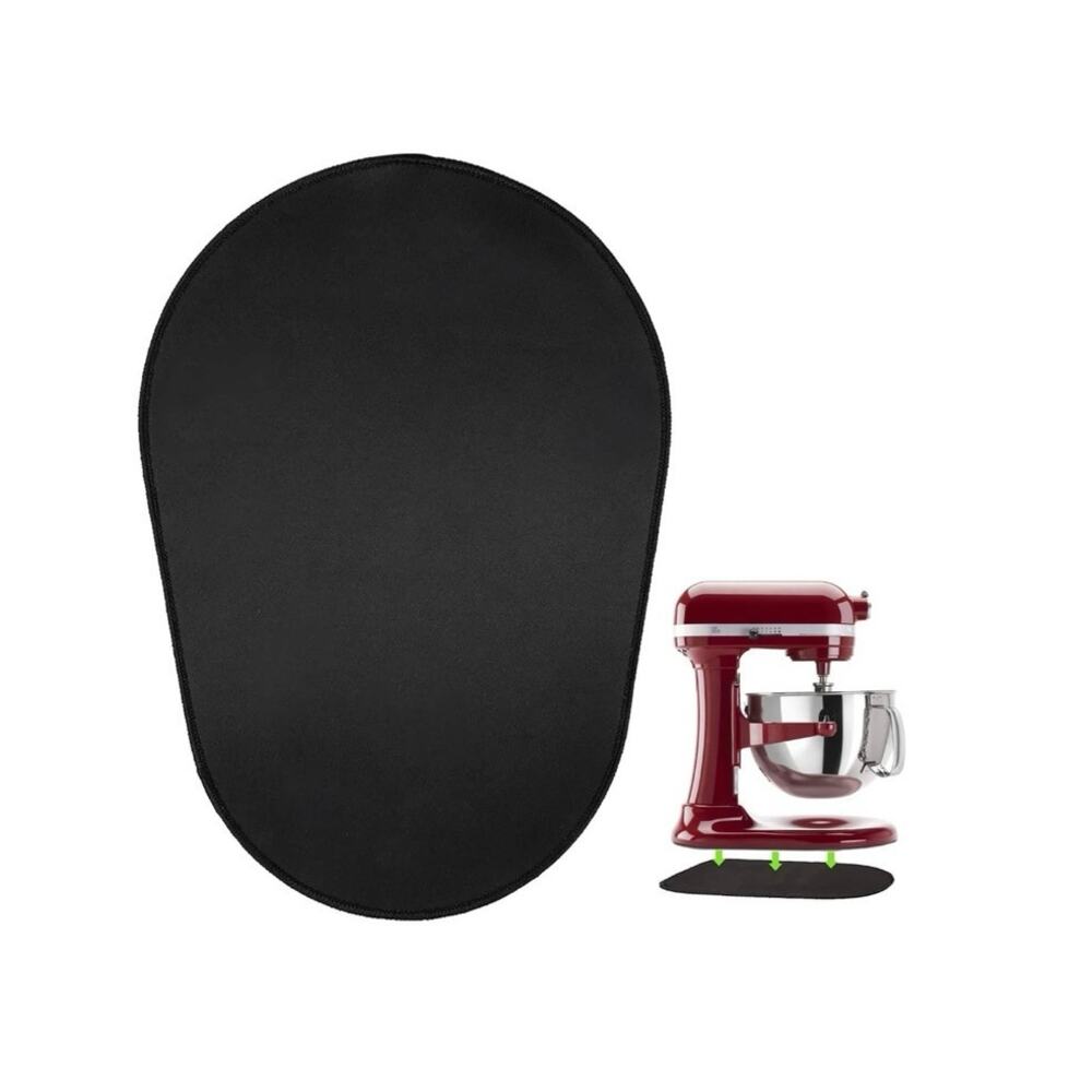 IBYX Sliding Tray Black For 5-8 Qt Kitchen Aid Mixer Slider Counter Mat